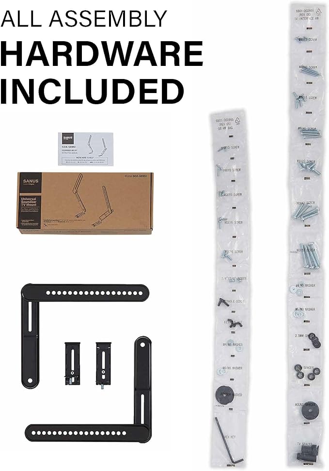 SANUS Universal Soundbar TV Mount Kit - Image 6