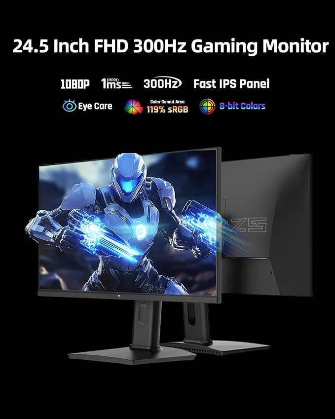 KTC 24.5 Inch 300Hz Gaming Monitor - Image 3