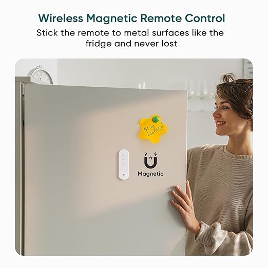 TREATLIFE Dimmer Switch with Magnetic Remote, Wireless Light Switch, Single - Image 3