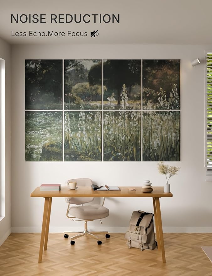 Wall Art Acoustic Panels, Decorative Sound Absorbing Panels - Image 2