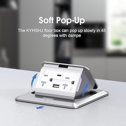 KYHSHJ USB Pop Up Floor Socket Kit - Image 3