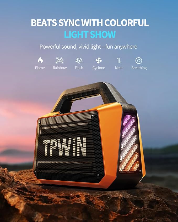 TPWIN Bluetooth Speaker - 80W Loud - Image 5