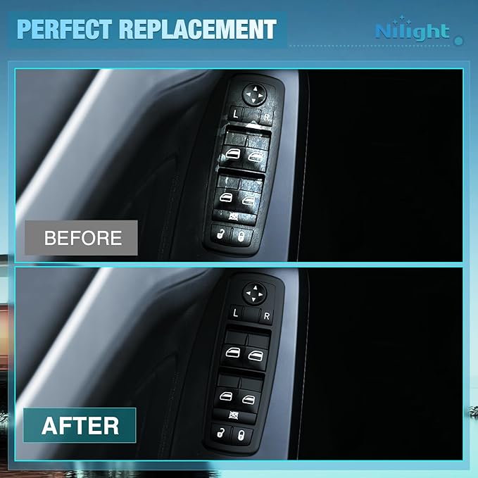Nilight Master Power Window Switch Compatible - Image 5