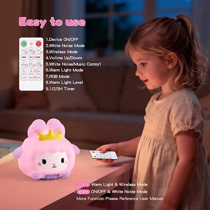 Baby Sound Machine, 20 Soothing Sounds White Nosie - Image 7