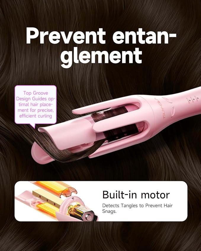 TSUYAGLA Automatic Curling Iron, 1 1/4 Hair Curler - Image 8