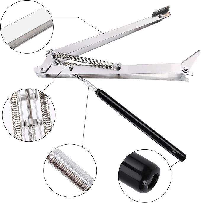 A ANLEOLIFE Automatic Roof Vent Opener Greenhouse Accessories Solar Window - Image 5