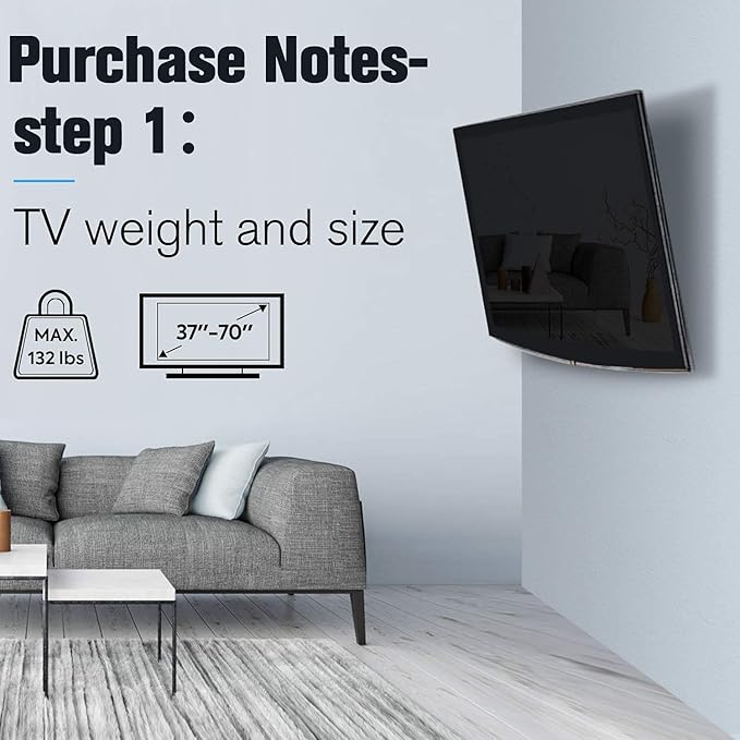 Mounting Dream TV Wall Mount for 37-70 Inch Flat Screen TV - Image 4