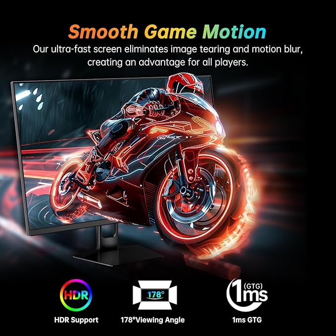 KTC 27 Inch 280Hz Gaming Monitor, FHD 1080P 240Hz PC Computer Monitor, Fast VA - Image 9