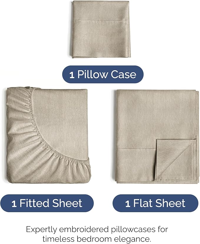 Twin Size 3 Piece Sheet Set - Image 2