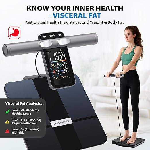 ABLEGRID 8-Electrode Body Composition Scale - Image 8