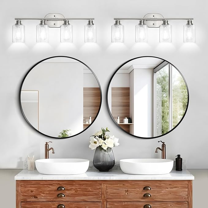 Unicozin Bathroom Light Fixtures, 4 Light Vanity Lights - Image 7