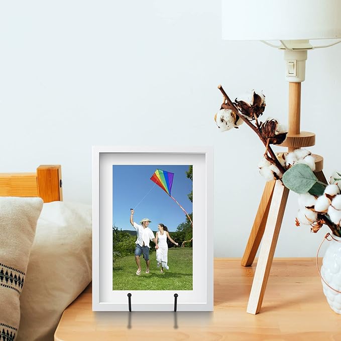 IBosins 5 Pack 8 Inch Plate Holder Display Stands, Large Metal Black Frame Stand - Image 6
