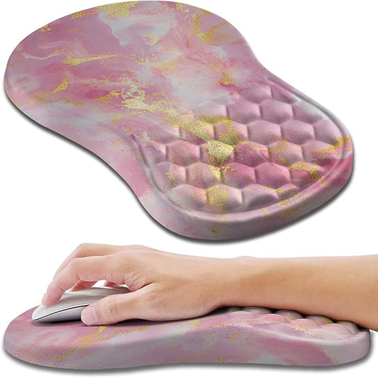 Hokafenle Ergonomic Mouse Pad Wrist Support, Wrist Rest Mousepad by Hokafenle