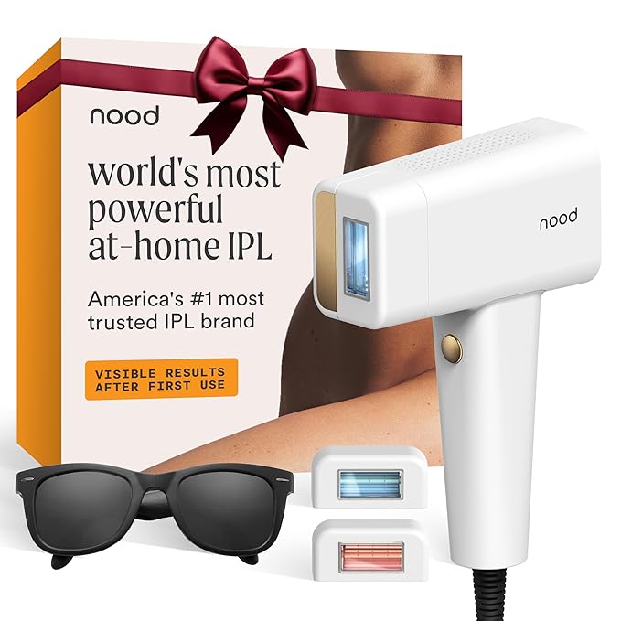 Nood™ NEW Flasher Pro — IPL Laser Hair Removal Device & Anti-Aging Red Light by Nood