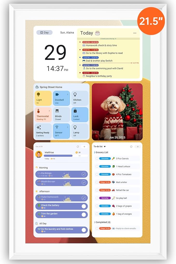 ApoloSign Digital Calendar: Electronic Calendar, Smart Touchscreen Interactive by ApoloSign