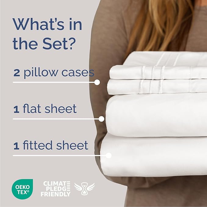 Cal King Size 4 Piece Sheet Set - Image 2