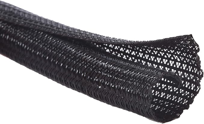 Alex Tech 25ft - 3/4 inch Cord Protector Wire Loom Tubing Cable Sleeve Split by AlexTech