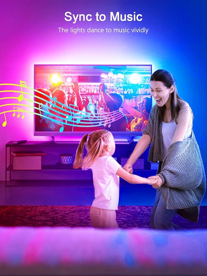KANTUTOE TV LED Backlight, 23ft LED Lights - Image 5