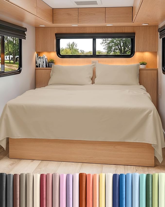 RV Short Queen Sheet Set 60 X 75 by CGKUnlimited
