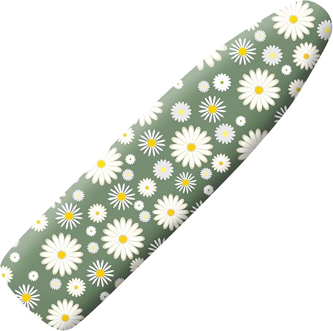 Extra Thick Ironing Board Cover and Pad, 15x54 Ironing Board Cover, Resist by Cliduli