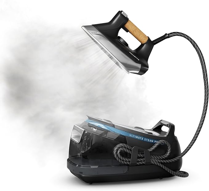 Rowenta, Ultimate Steam Pro Stainless Steel Soleplate Professional Steam Station by Rowenta