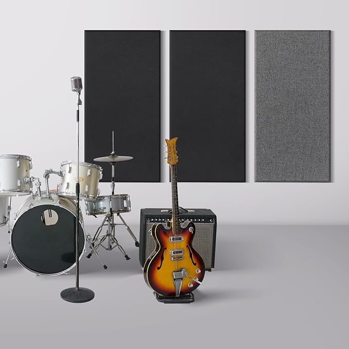 UMIACOUSTICS 2 PCS Acoustic Panel, 47.2" x 23.6" Fiberglass Sound Proof Wall - Image 4