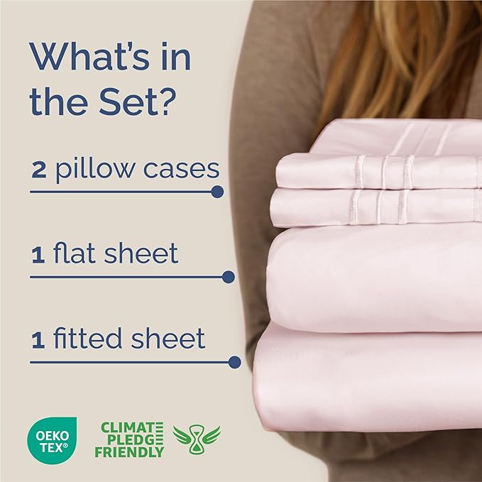 King Size 4 Piece Sheet Set - Image 2