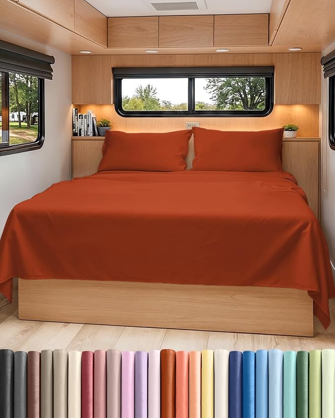RV Short Queen Sheet Set 60 X 75 by CGKUnlimited