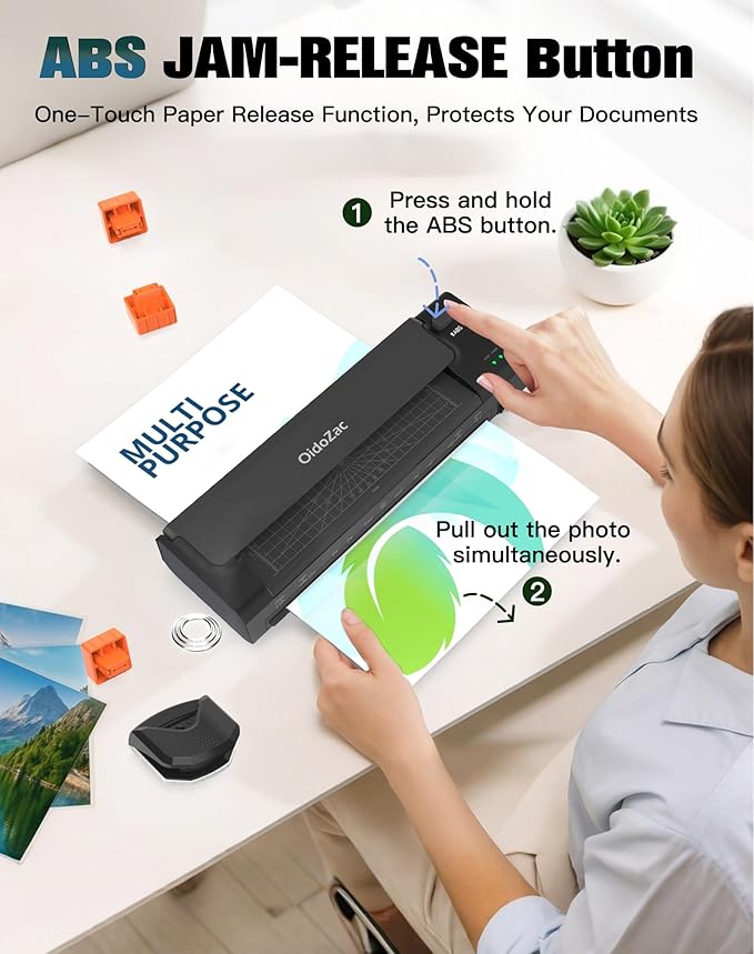13 Inch Laminator Machine with Auto Paper Feed, Never Jam A3 Thermal & Cold - Image 9