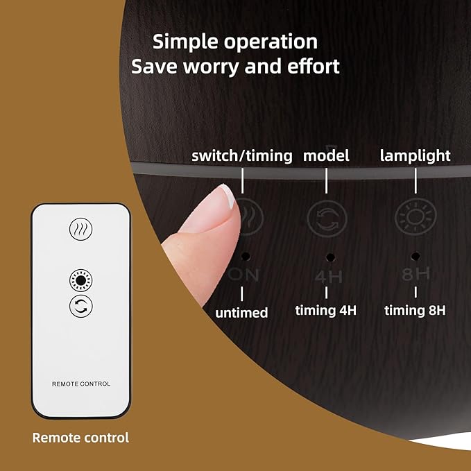Essential Oil Diffuser 250ML, Jellyfish Diffuser Air Humidifiers Sound Pickup - Image 7