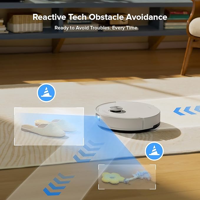 roborock Q10 S5+ Robot Vacuum and Mop, 000Pa Suction, Upgraded from Q8 max+ - Image 3