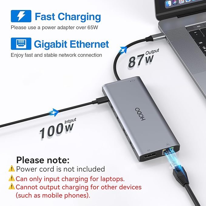 USB C Docking Station Dual Monitor HDMI - Image 6