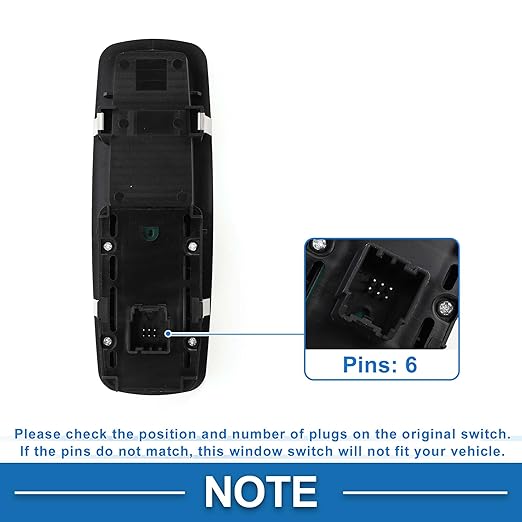 A ABSOPRO Power Window Switch No.68110865AA Window Control Switch - Image 4