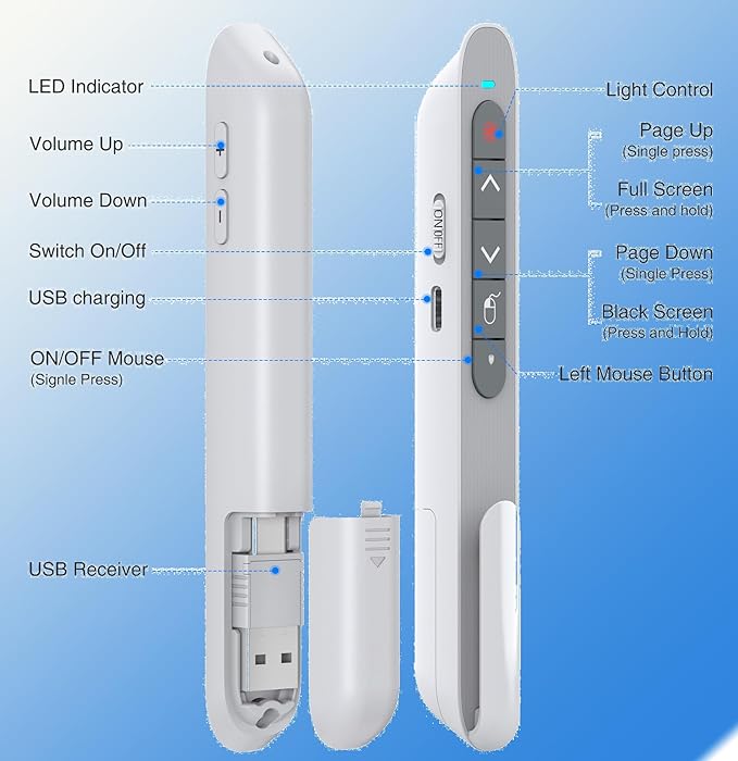 DinoFire Wireless Presentation Remote - Image 5