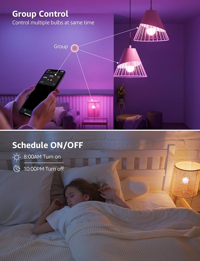 Lepro B1 AI Smart Light Bulbs - Image 6