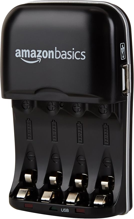 Amazon Basics Rechargeable Battery Charger by AmazonBasics