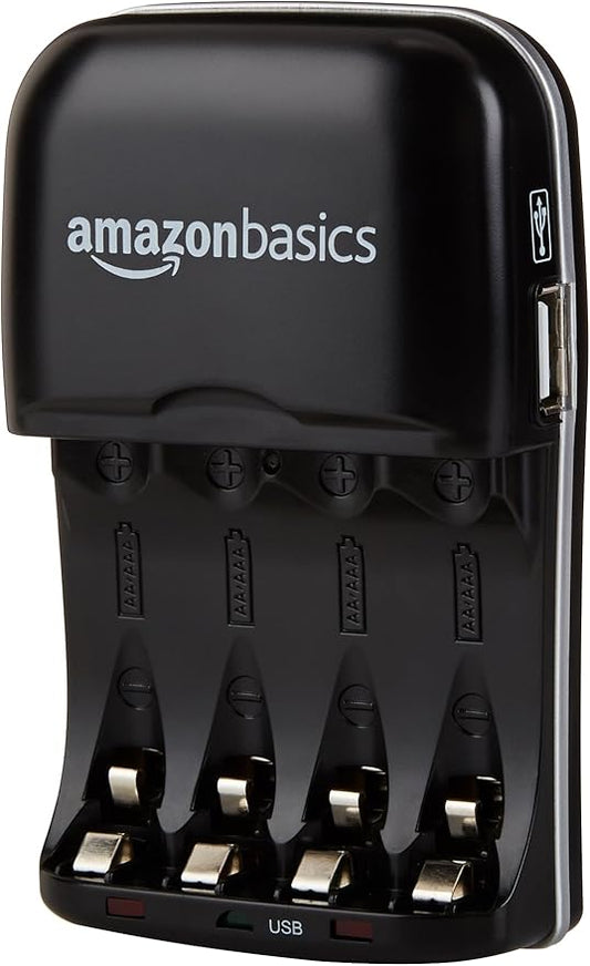 Amazon Basics Rechargeable Battery Charger by AmazonBasics