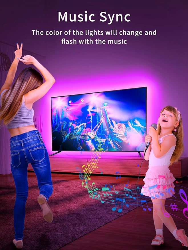 KANTUTOE TV LED Backlight, 9.84ft LED Lights - Image 5