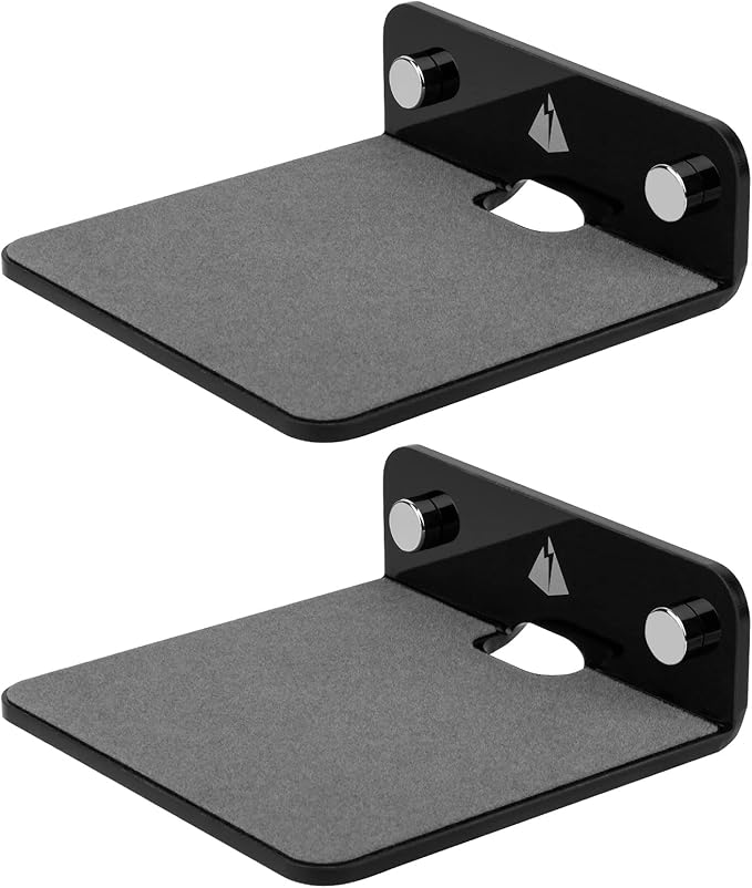 TXEsign Small Floating Shelves Speaker Shelves-2 Pack Wall Shelves Speaker Mount by TXEsign
