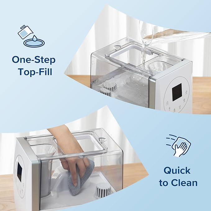 LEVOIT LV600S Smart Warm and Cool Mist Humidifiers - Image 6
