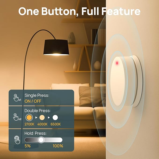 Linkind Matter Smart Light Bulb, WiFi Smart Bulbs - Image 3