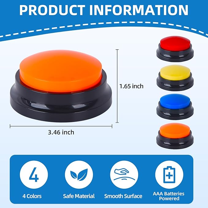 4 Pack Portable AAC Communication Devices - Image 3