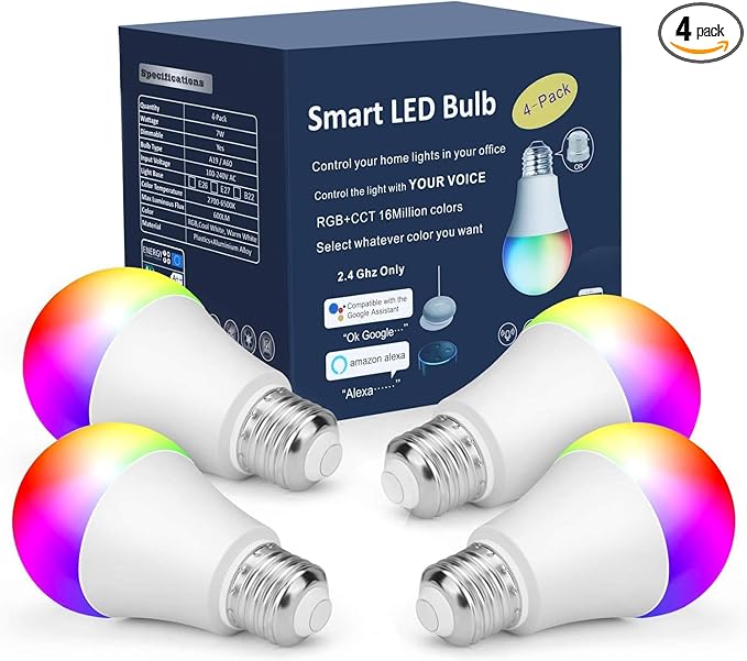 OHLUX Smart Light Bulbs, Color Changing LED Bulbs by OHLUX-YourIndoorOutdoorSpaceLightingPartner