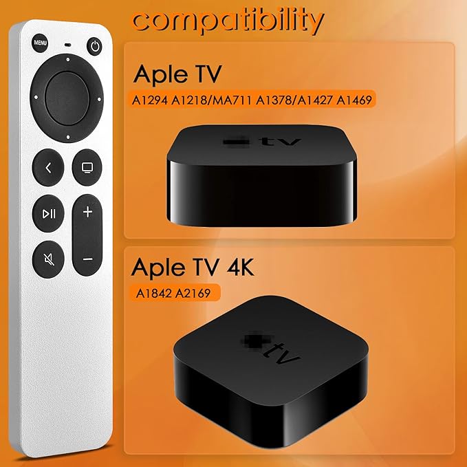 Replacement Remote Control for All Apple TVs: for Apple 4K/ Gen 1 2 3 4/ HD - Image 3