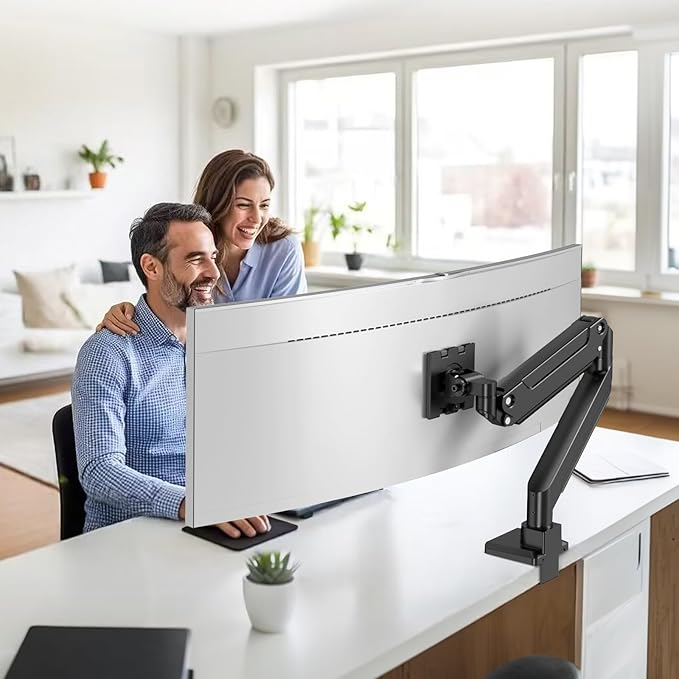 PUTORSEN 17-49 Inch Ultrawide Monitor Arm, Heavy Duty Monitor Arm, Premium - Image 5