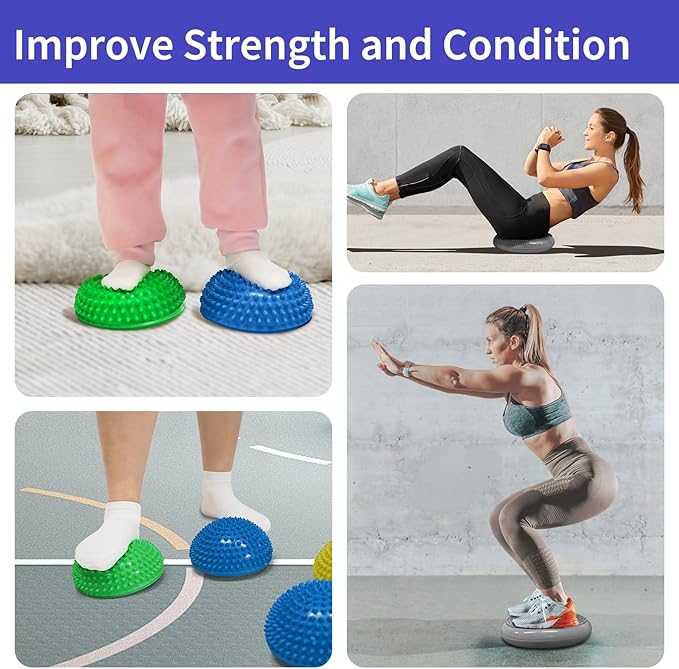Wobble Cushion Set for Sensory Kids and Balance Training - Image 6