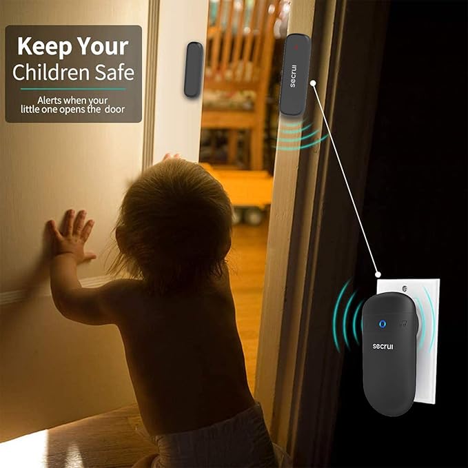 SECRUI Door Chime, Door Sensor Chime - Image 2