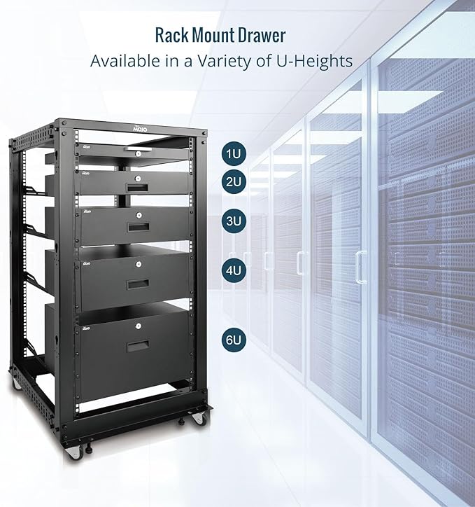 Tecmojo 6U Rack Drawer, Rack Mount Drawer - Image 6