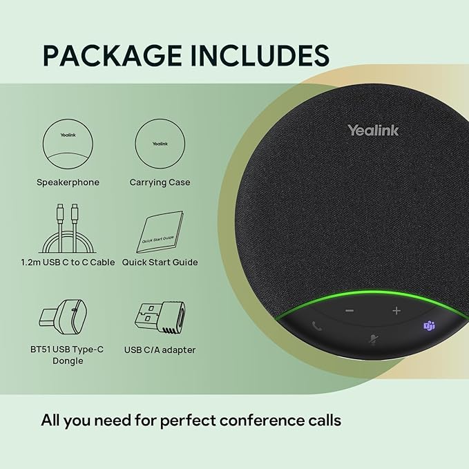 Yealink Sp92 Conference Speaker and Microphone - Image 7