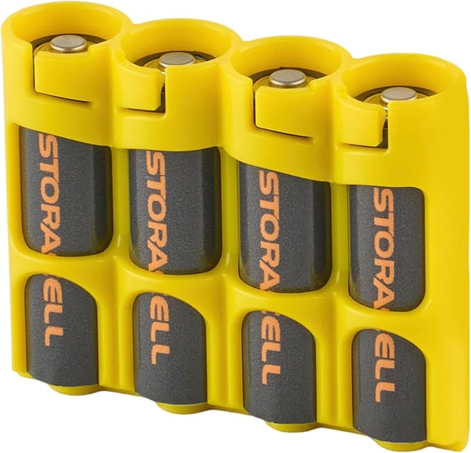 Storacell by Powerpax Slimline AA Battery Storage Caddy by Storacell
